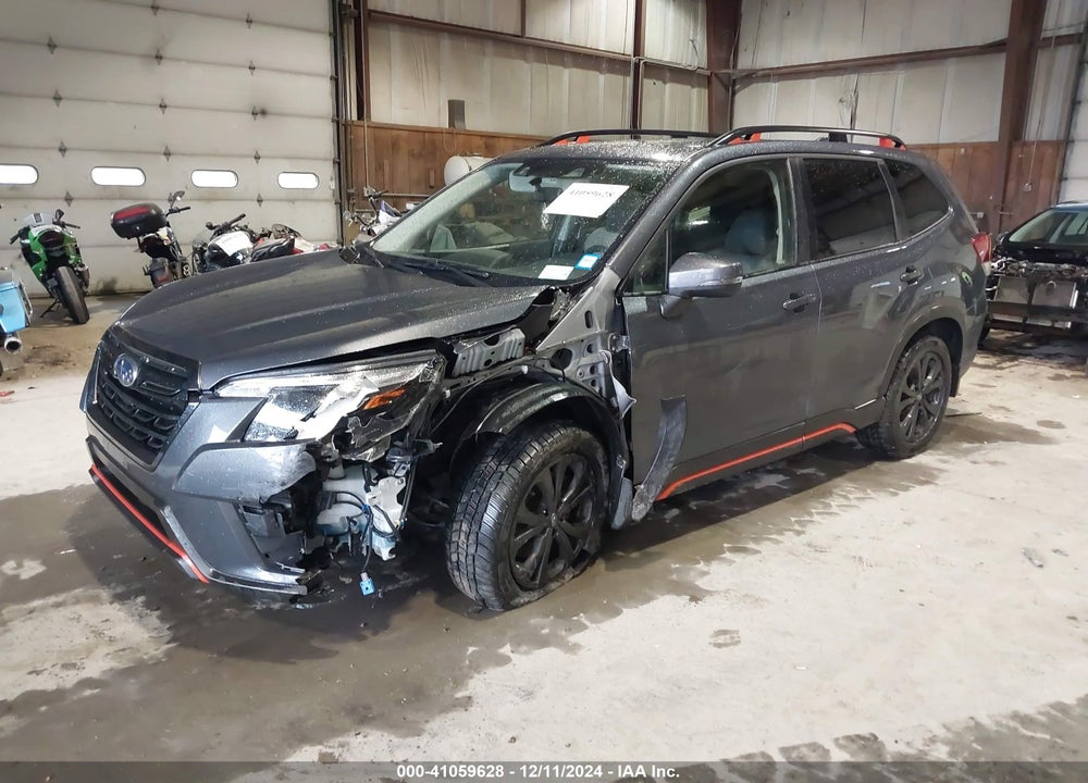 2022 SUBARU FORESTER SPORT VIN: JF2SKAJC7NH430085