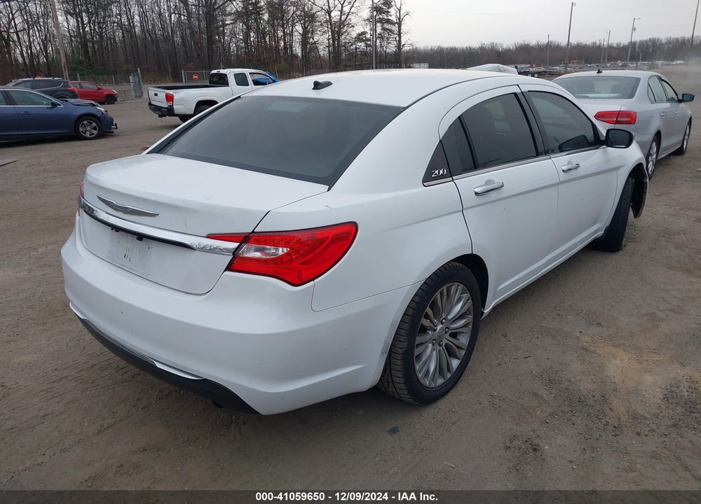 2012 CHRYSLER 200 LIMITED VIN: 1C3CCBCB0CN299515