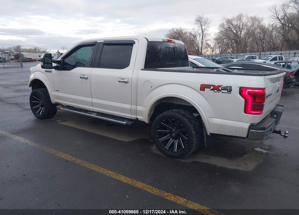 2017 FORD F-150 LARIAT VIN: 1FTEW1EP5HFA52345