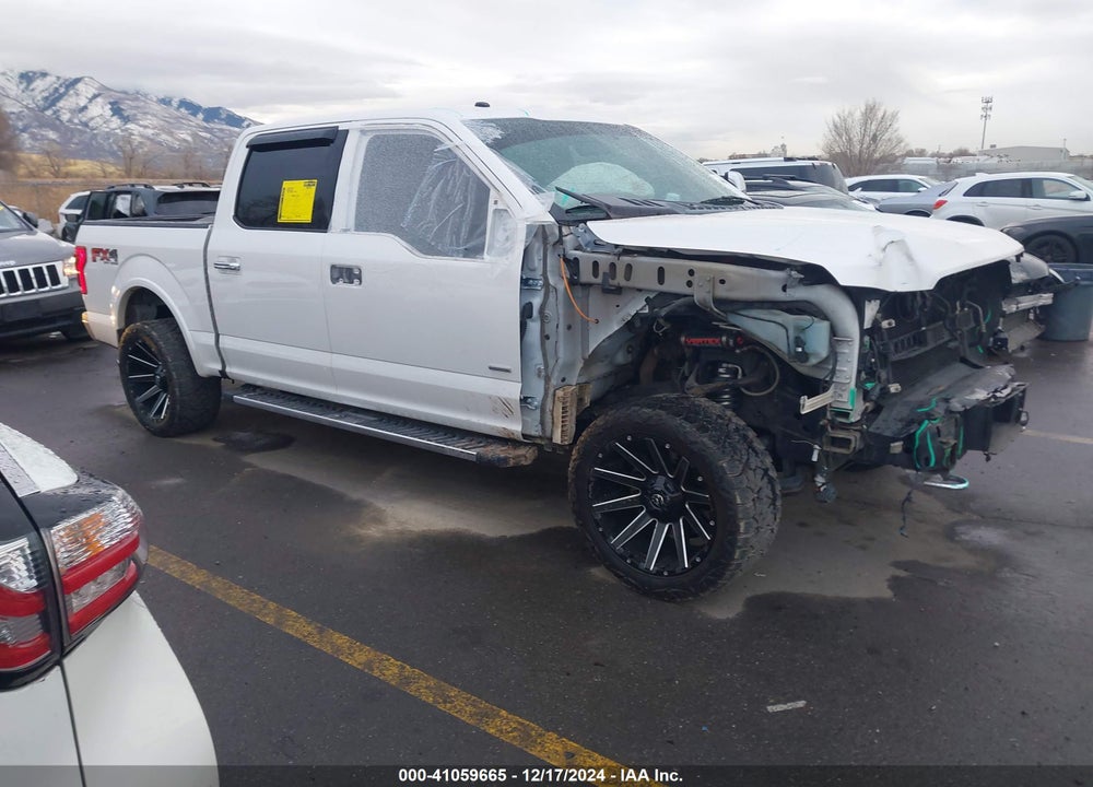 2017 FORD F-150 LARIAT VIN: 1FTEW1EP5HFA52345