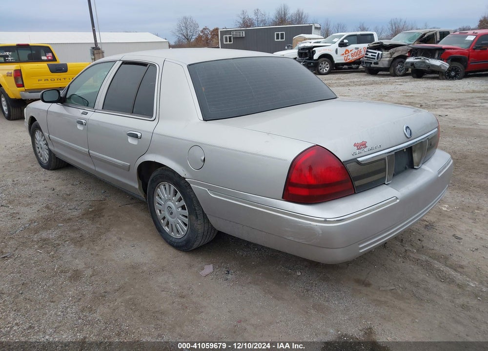 2008 MERCURY GRAND MARQUIS LS VIN: 2MEFM75V18X623361