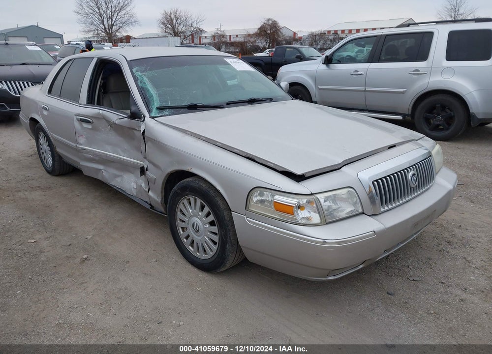 2008 MERCURY GRAND MARQUIS LS VIN: 2MEFM75V18X623361