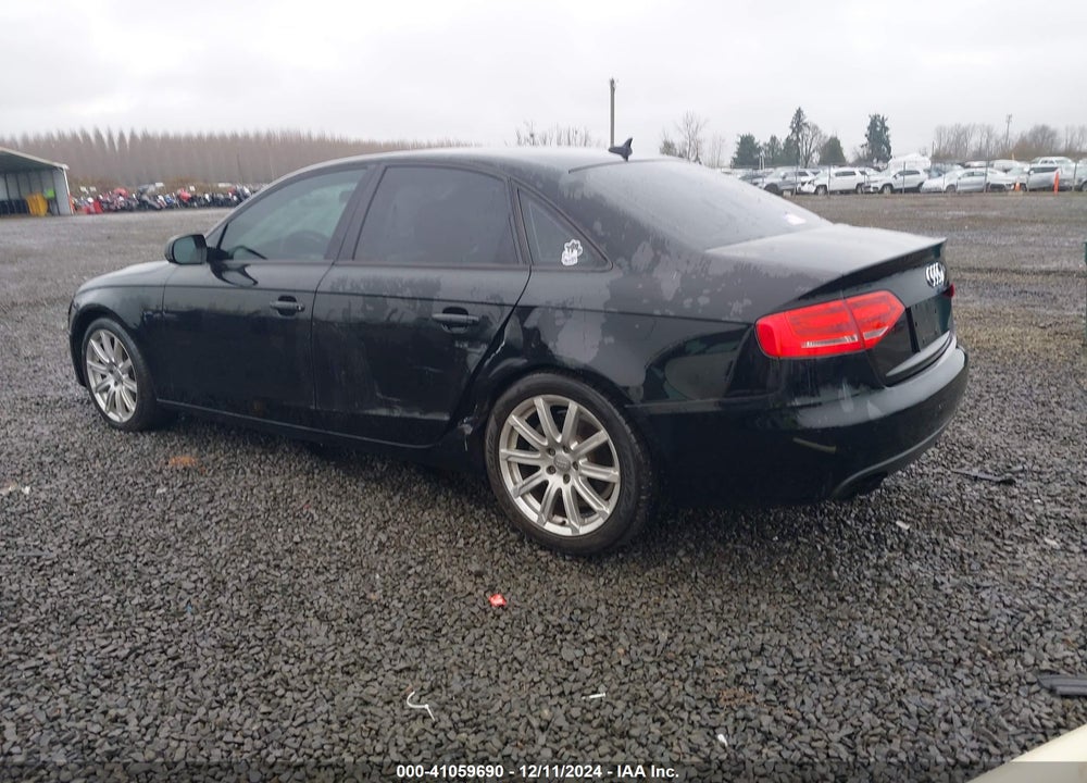 2011 AUDI A4 2.0T PREMIUM VIN: WAUAFAFL8BN027976