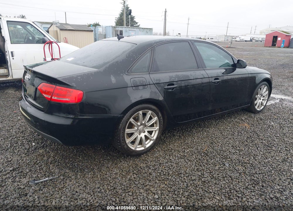 2011 AUDI A4 2.0T PREMIUM VIN: WAUAFAFL8BN027976