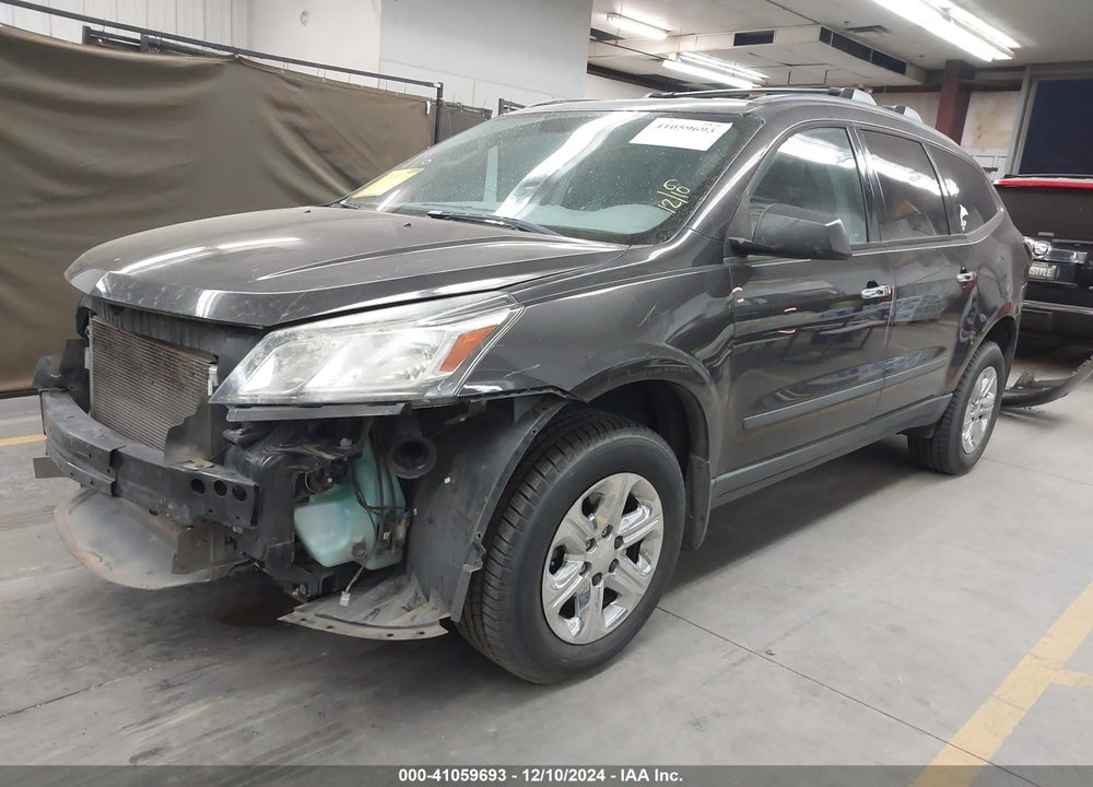 2017 CHEVROLET TRAVERSE LS VIN: 1GNKRFKD1HJ255366