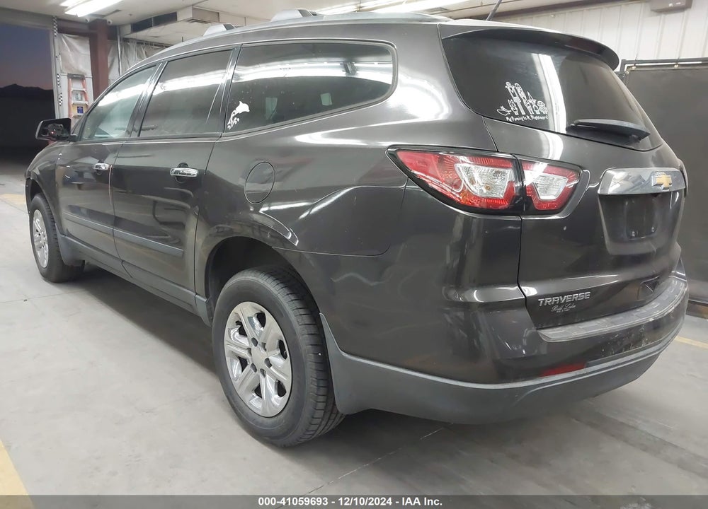 2017 CHEVROLET TRAVERSE LS VIN: 1GNKRFKD1HJ255366