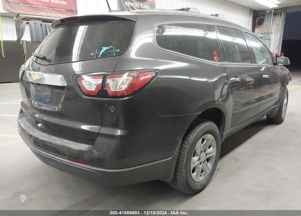 2017 CHEVROLET TRAVERSE LS VIN: 1GNKRFKD1HJ255366