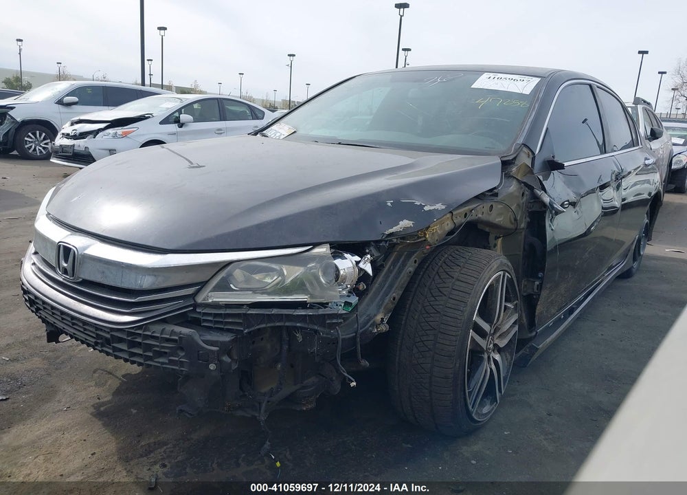 2017 HONDA ACCORD SPORT VIN: 1HGCR2F5XHA140856