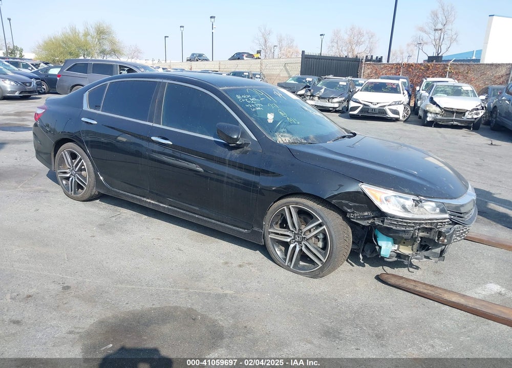 2017 HONDA ACCORD SPORT VIN: 1HGCR2F5XHA140856