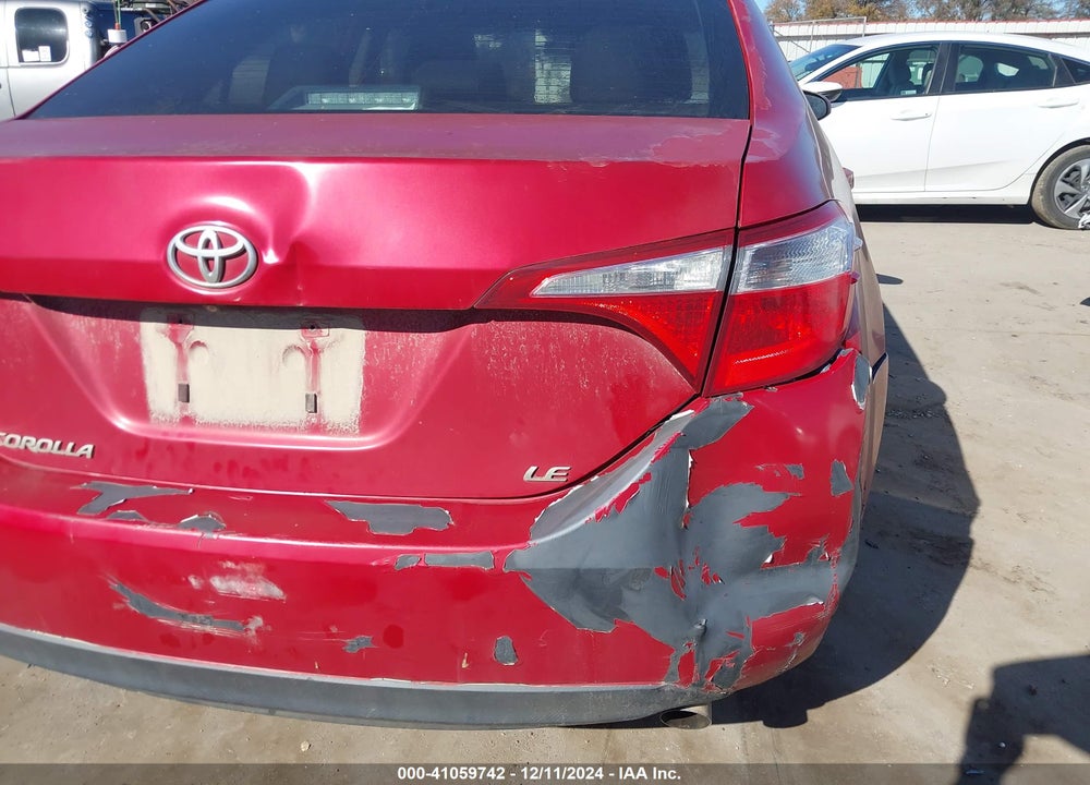 2014 TOYOTA COROLLA L/LE/LE PLS/PRM/S/S PLS VIN: 5YFBURHE3EP022749
