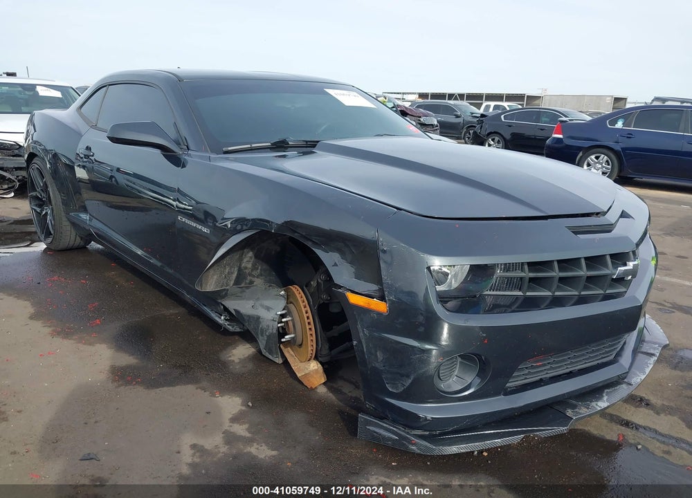 2012 CHEVROLET CAMARO 2LS VIN: 2G1FA1E37C9170455