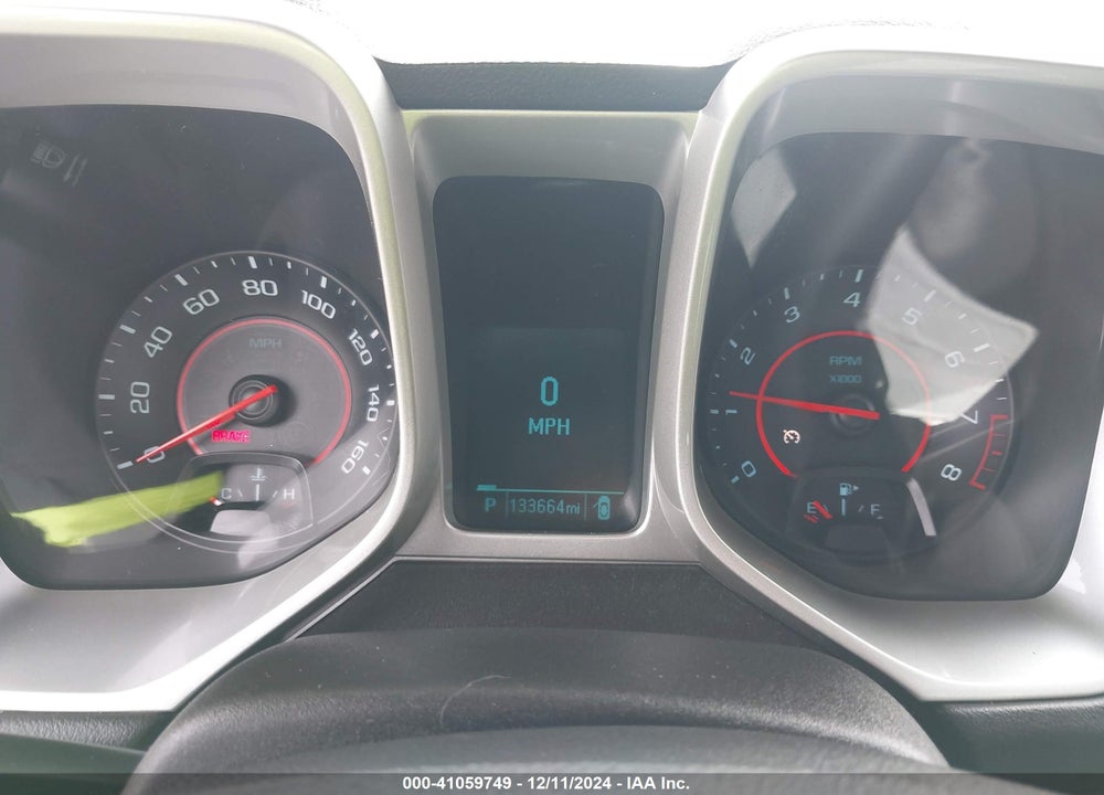 2012 CHEVROLET CAMARO 2LS VIN: 2G1FA1E37C9170455