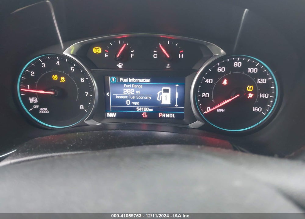 2020 CHEVROLET EQUINOX AWD LT 1.5L TURBO VIN: 2GNAXUEV1L6122333