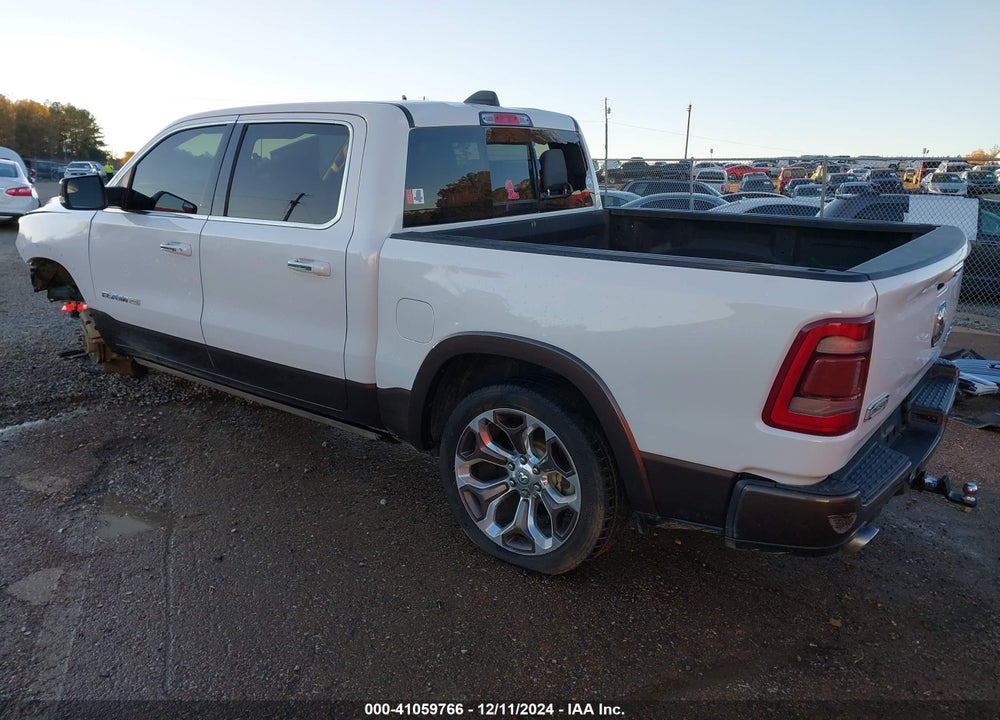 2020 RAM 1500 LAIE LONGHORN  4X4 5'7 BOX VIN: 1C6SRFKT0LN304484