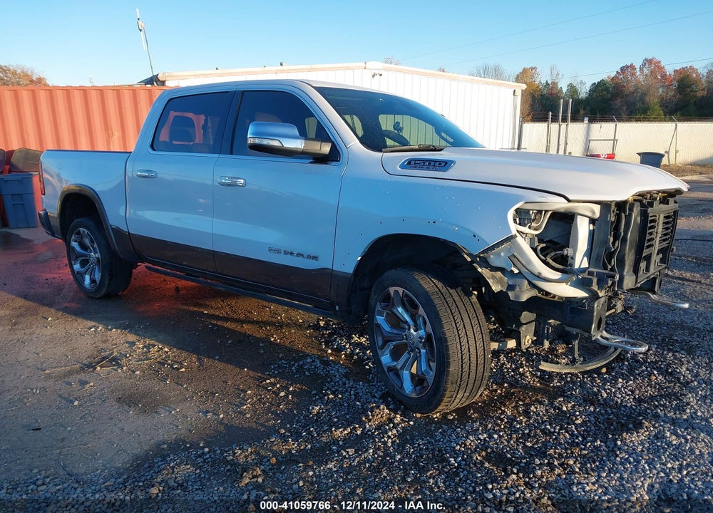2020 RAM 1500 LAIE LONGHORN  4X4 5'7 BOX VIN: 1C6SRFKT0LN304484