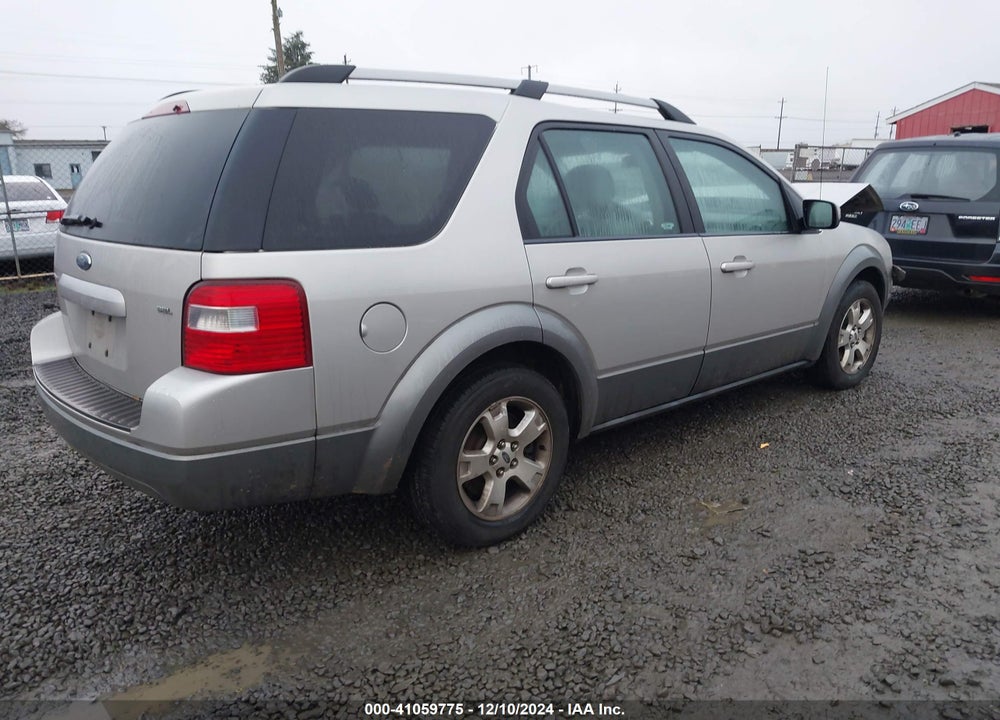2006 FORD FREESTYLE SEL VIN: 1FMZK05166GA40663