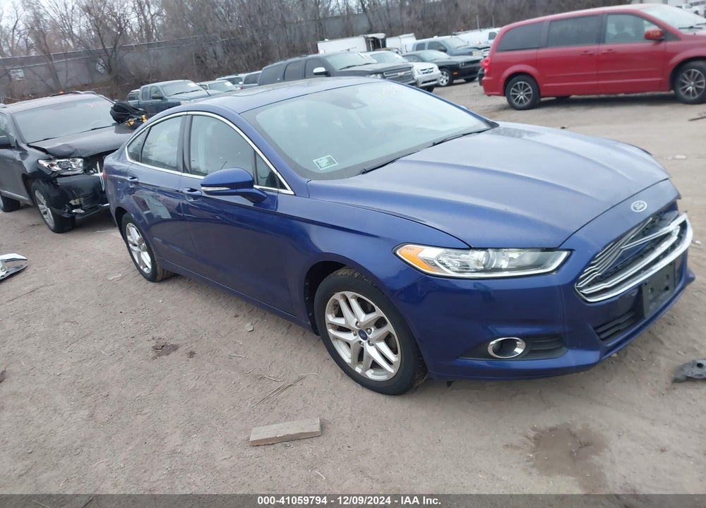 2013 FORD FUSION SE VIN: 3FA6P0HR2DR124517