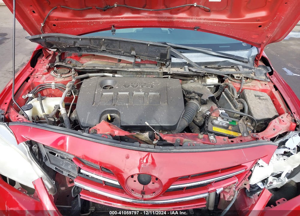 2013 TOYOTA COROLLA LE VIN: 2T1BU4EE3DC054848