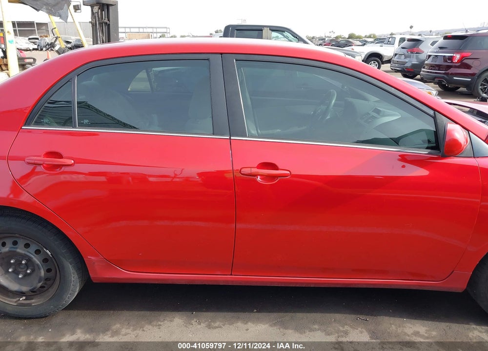 2013 TOYOTA COROLLA LE VIN: 2T1BU4EE3DC054848
