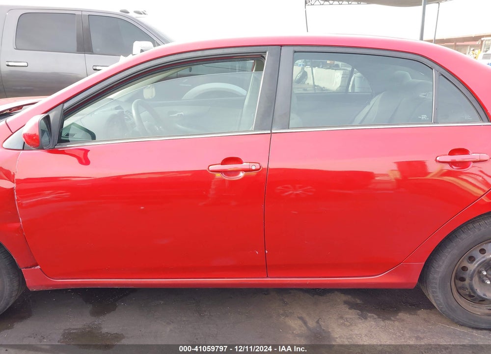 2013 TOYOTA COROLLA LE VIN: 2T1BU4EE3DC054848