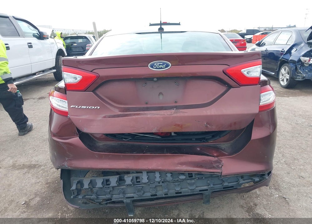 2016 FORD FUSION S VIN: 3FA6P0G75GR193125
