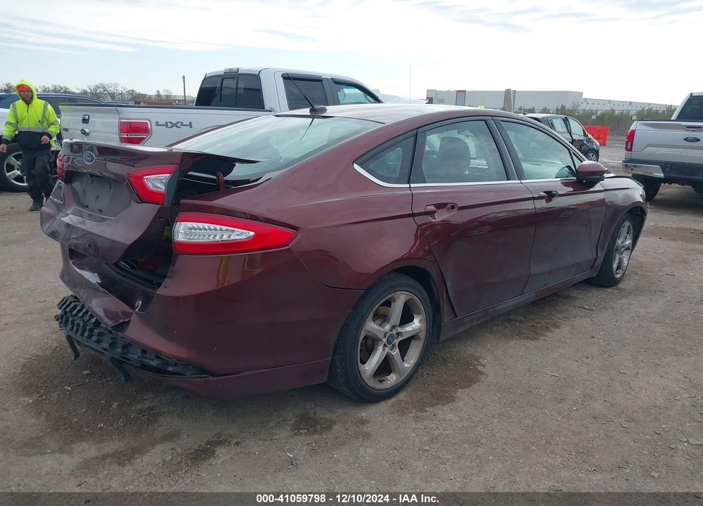 2016 FORD FUSION S VIN: 3FA6P0G75GR193125