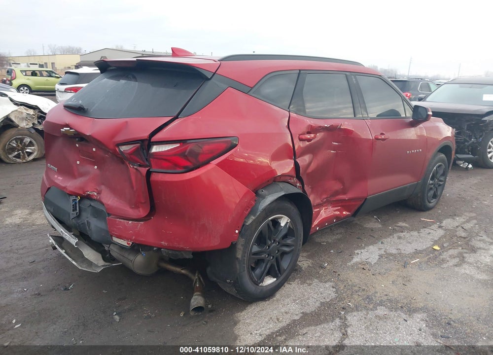 2021 CHEVROLET BLAZER FWD 1LT VIN: 3GNKBBRA2MS536674