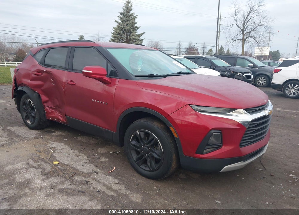 2021 CHEVROLET BLAZER FWD 1LT VIN: 3GNKBBRA2MS536674