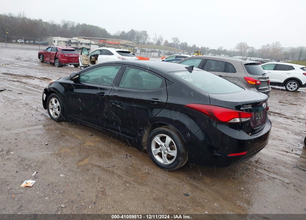 2015 HYUNDAI ELANTRA SE VIN: 5NPDH4AE9FH602581