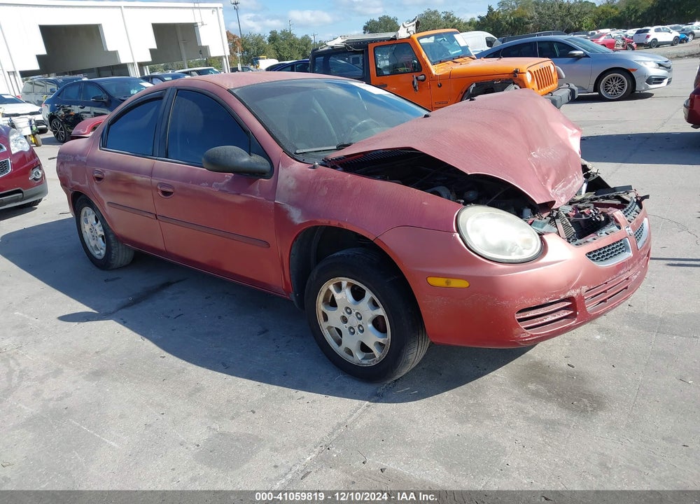 2004 DODGE NEON SXT VIN: 1B3ES56C54D562040