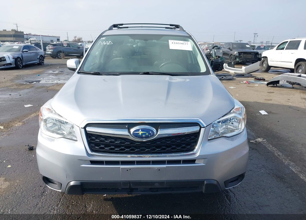 2016 SUBARU FORESTER 2.5I PREMIUM VIN: JF2SJADC8GH505975
