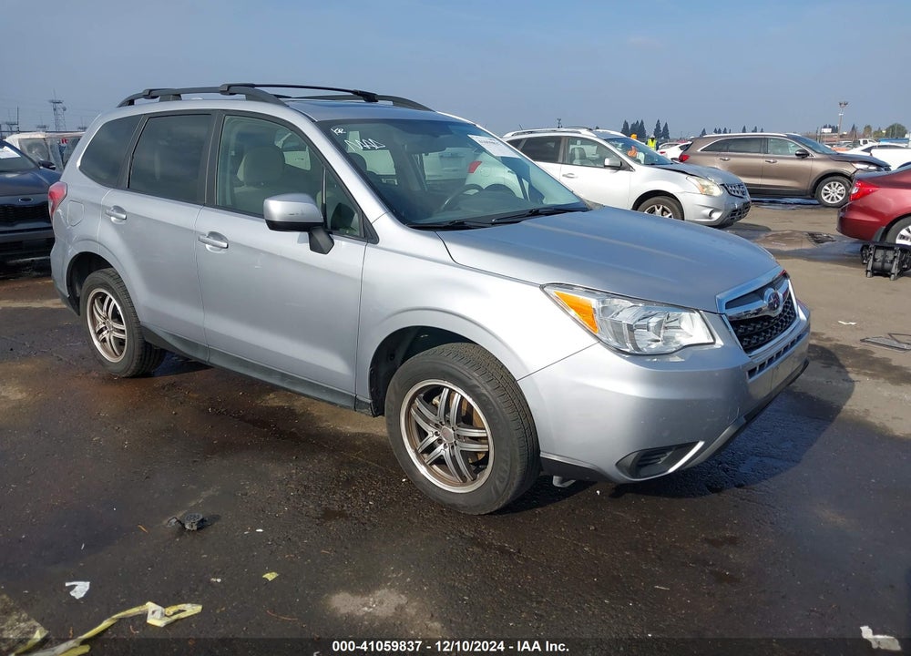 2016 SUBARU FORESTER 2.5I PREMIUM VIN: JF2SJADC8GH505975