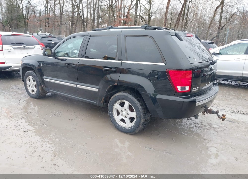 2007 JEEP GRAND CHEROKEE LIMITED VIN: 1J8HR58N07C589980
