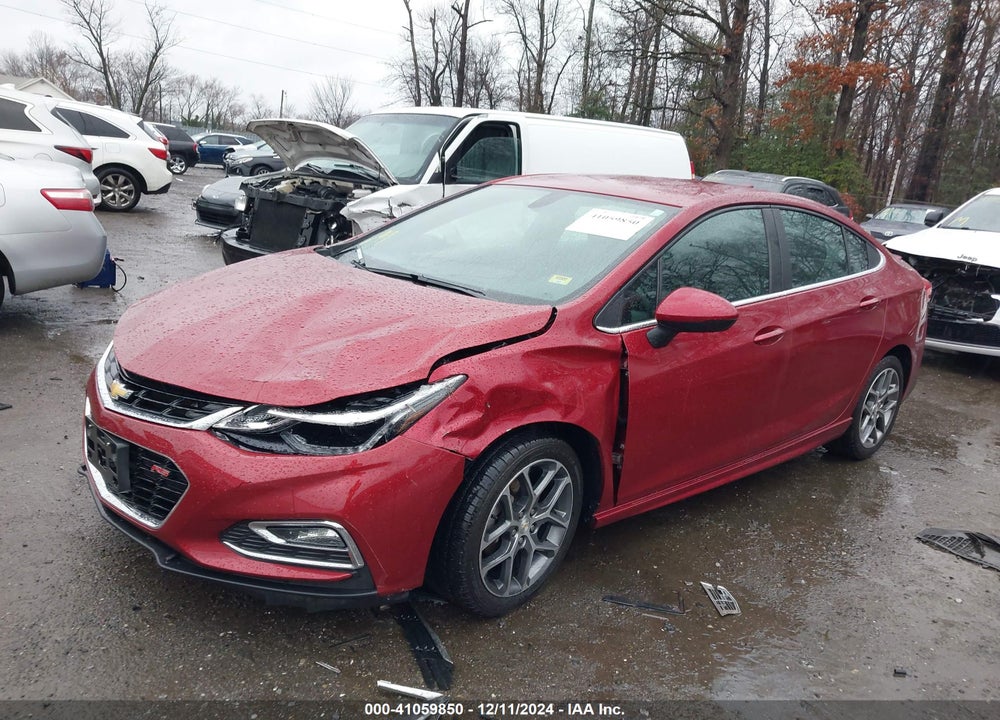 2018 CHEVROLET CRUZE LT AUTO VIN: 1G1BE5SM0J7189208
