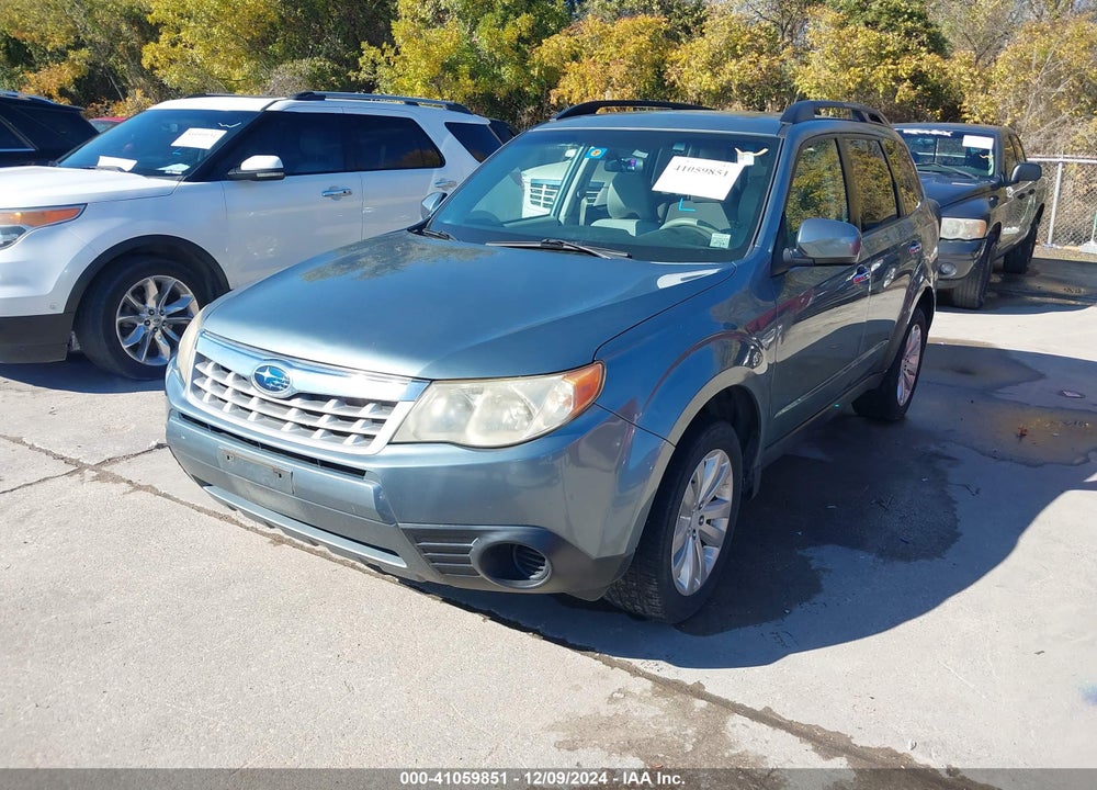 2011 SUBARU FORESTER 2.5X PREMIUM VIN: JF2SHADC9BH748621