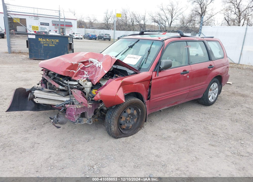 2004 SUBARU FORESTER 2.5XS VIN: JF1SG65694G718251