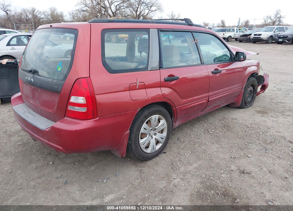 2004 SUBARU FORESTER 2.5XS VIN: JF1SG65694G718251