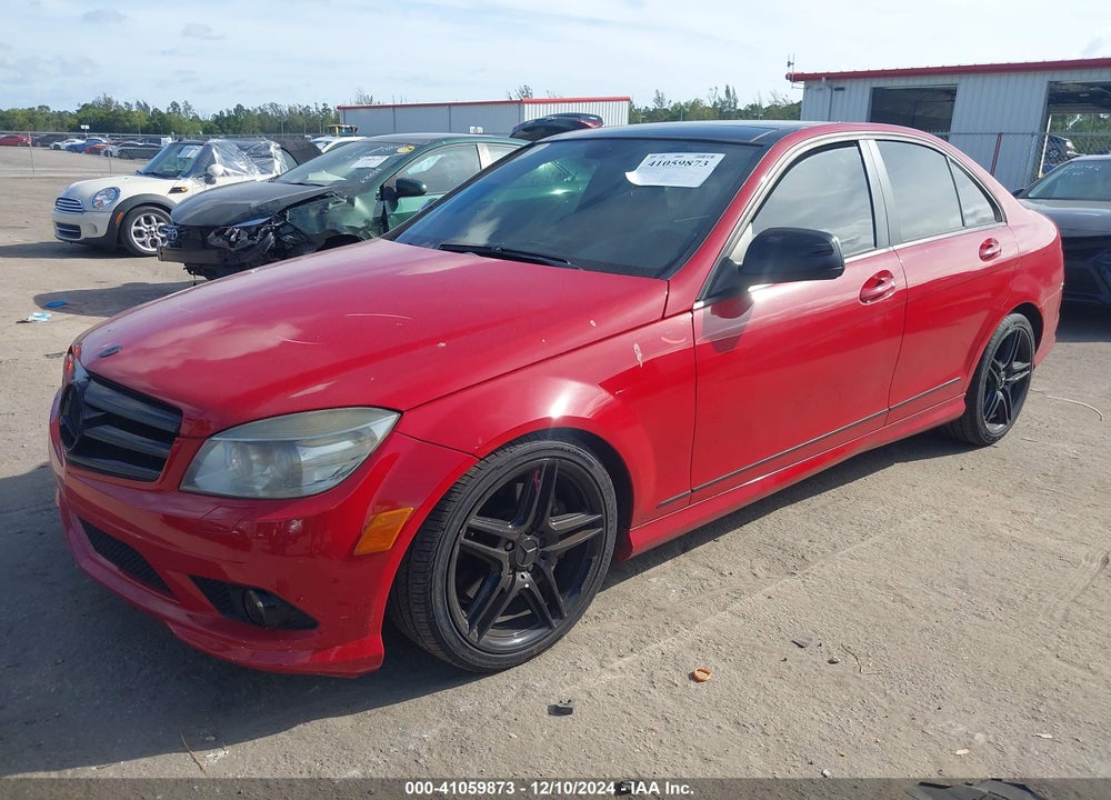 2008 MERCEDES-BENZ C 350 VIN: WDDGF56X18F144251