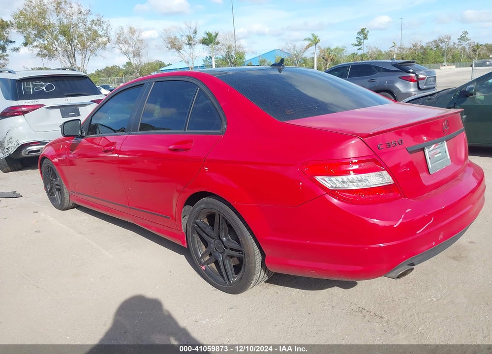 2008 MERCEDES-BENZ C 350 VIN: WDDGF56X18F144251