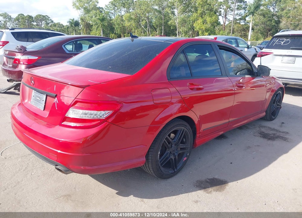 2008 MERCEDES-BENZ C 350 VIN: WDDGF56X18F144251