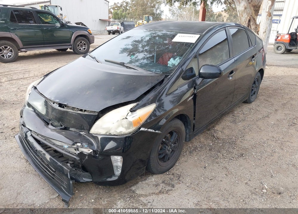 2014 TOYOTA PRIUS TWO VIN: JTDKN3DU6E1748455
