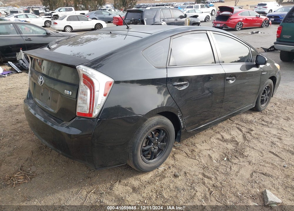 2014 TOYOTA PRIUS TWO VIN: JTDKN3DU6E1748455
