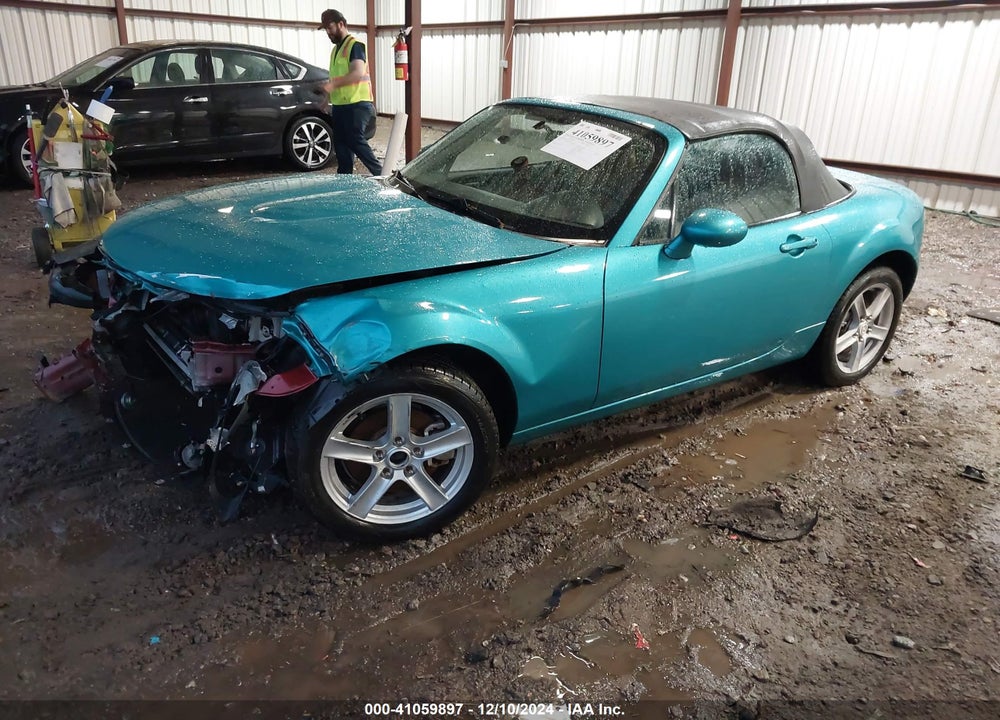 2007 MAZDA MX5 MIATA VIN: JM1NC25F770124265