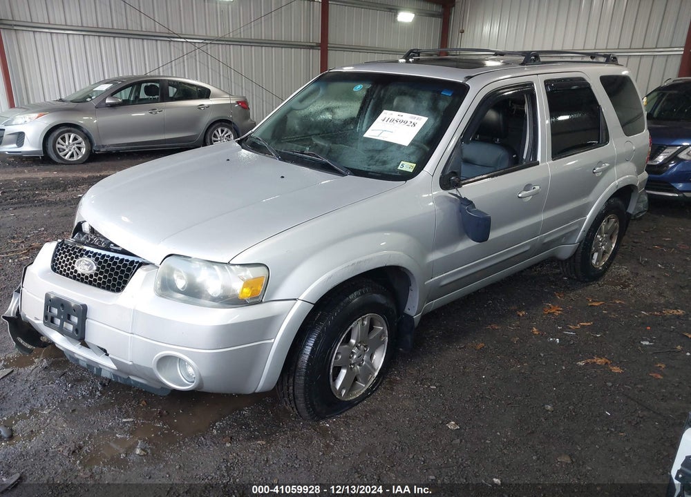 2005 FORD ESCAPE LIMITED VIN: 1FMCU94125KD15365