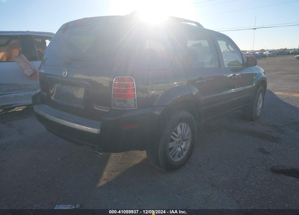 2005 MERCURY MARINER LUXURY/PREMIER VIN: 4M2CU56125DJ20570