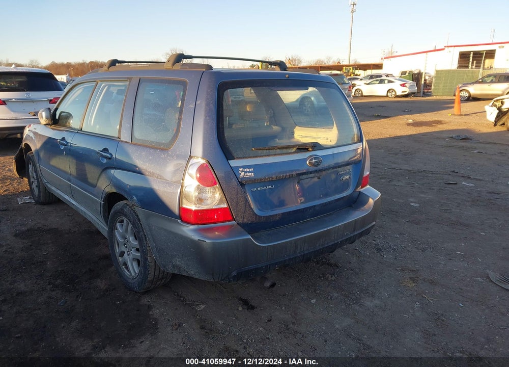 2007 SUBARU FORESTER 2.5X L.L. BEAN EDITION VIN: JF1SG67687H728622