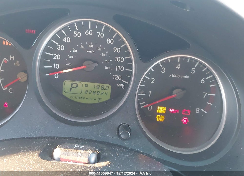 2007 SUBARU FORESTER 2.5X L.L. BEAN EDITION VIN: JF1SG67687H728622