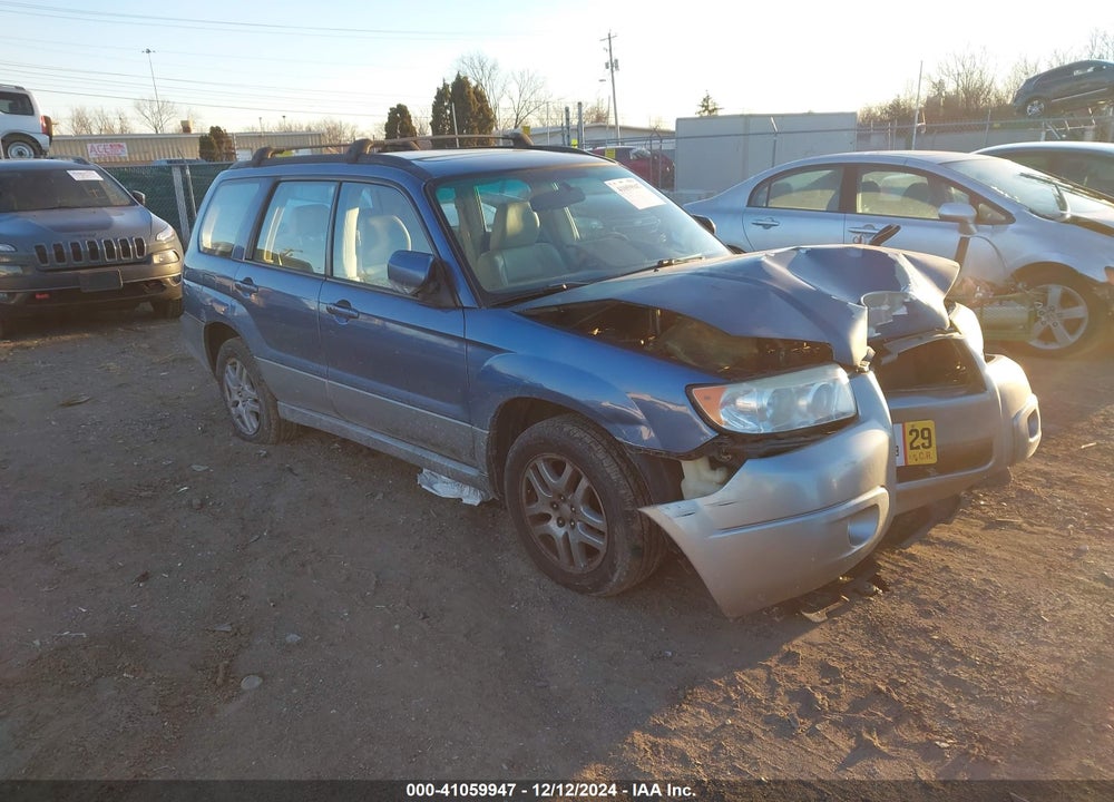 2007 SUBARU FORESTER 2.5X L.L. BEAN EDITION VIN: JF1SG67687H728622