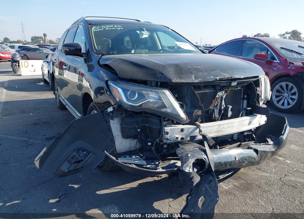 2018 NISSAN PATHFINDER PLATINUM VIN: 5N1DR2MNXJC649132
