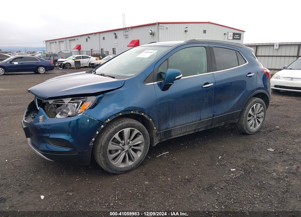 2019 BUICK ENCORE AWD PREFERRED VIN: KL4CJESB0KB806007